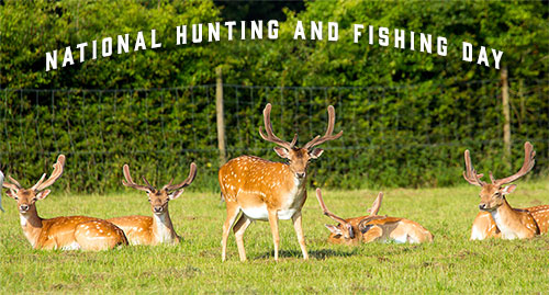 hunting and fishing day