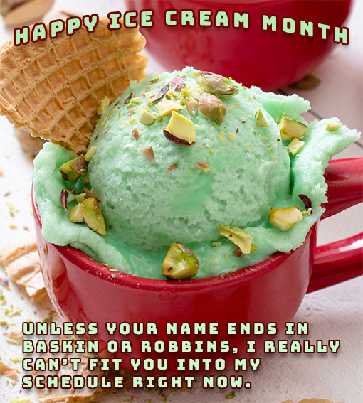 Happy Ice Cream Month image