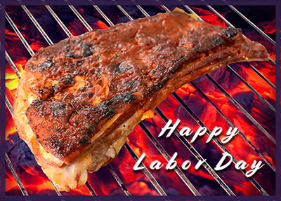 grilling Happy Labor Day