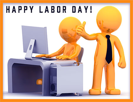 Happy Labor Day office workers