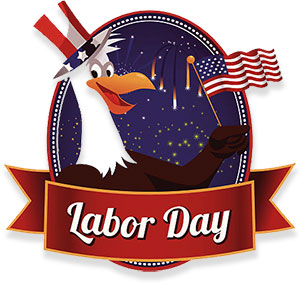 Labor Day eagle