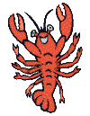 happy lobster animated