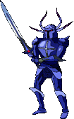 blue knight transparent clipart image