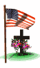 flag and cross