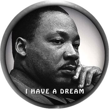 martin luther king clipart black and white