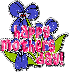 Happy Mother's Day flowers animation