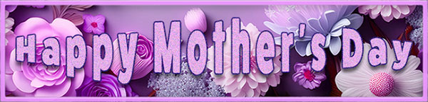 violet banner