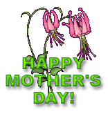 animated happy mothers day with flowers.