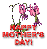 Happy Mother's Day animated flowers
