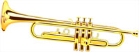 gold trumpet