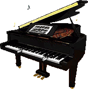 animated piano