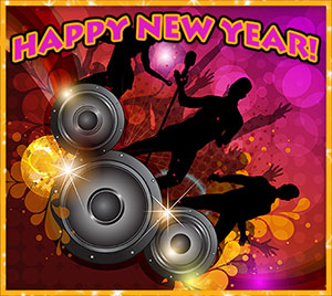 Happy New Year dance