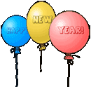 balloons for new year