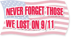 never forget those we lost on 9/11