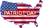 Patriot Day map of the United States