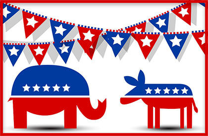 republican and democrat