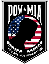 pow/mia American flag inset