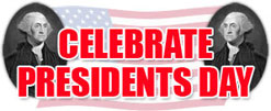 celebrate predidents day clipart