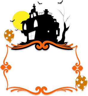 halloween page border