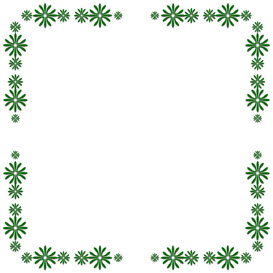 grass design frame