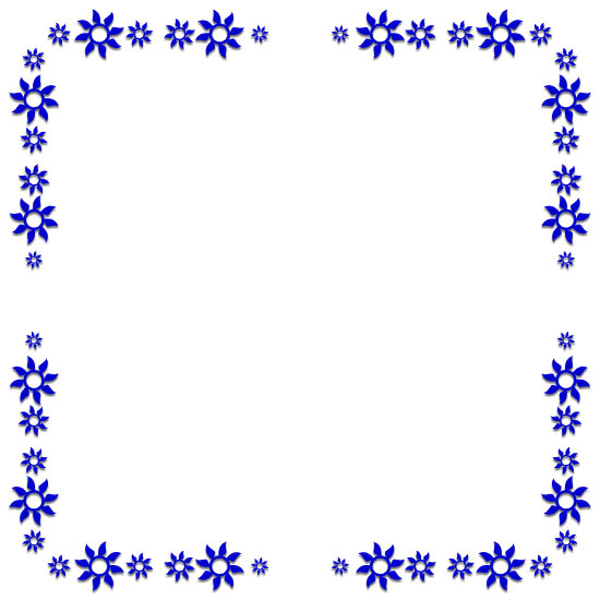 pinwheel flower border