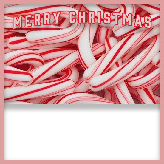 candy canes Merry Christmas