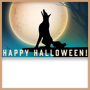 wolf Happy Halloween