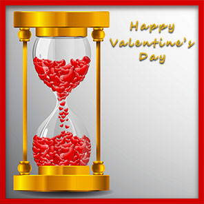 Happy Valentine's Day full of hearts