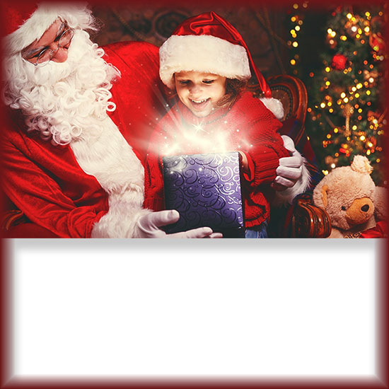 Santa with friend