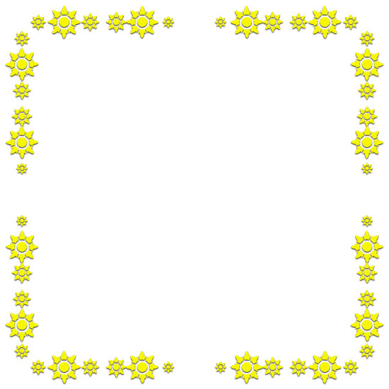 yellow sun design