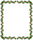 Christmas garland frame