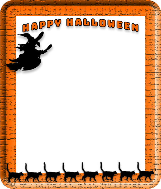 halloween page border