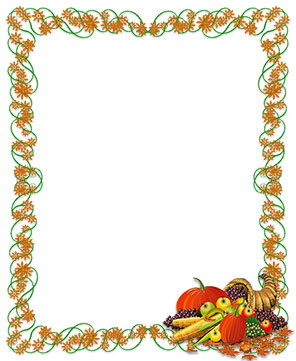 cornucopia border