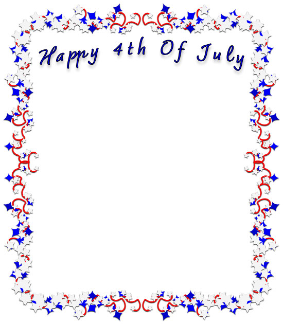 4Th Of July Clip Art Borders