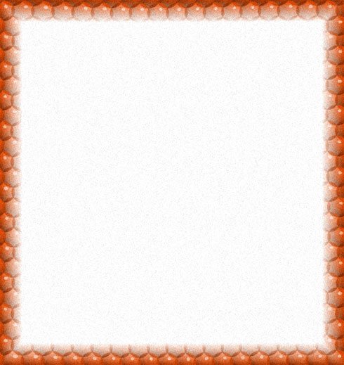 burnt orange border