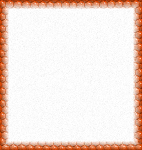 burnt orange border