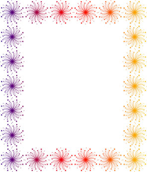 fireworks frame