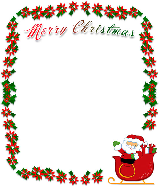 Free Christmas Borders - Frames