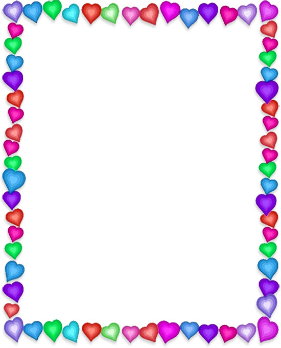 valentines clipart border