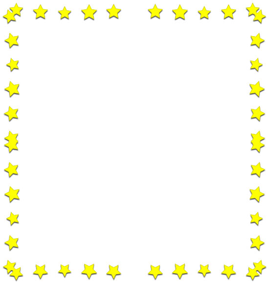 yellow star border