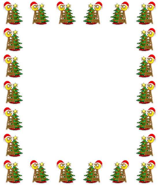decorating Christmas tree