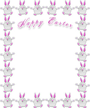 bunnies Happy Easter