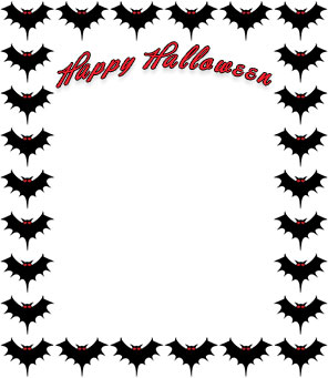 Happy Halloween bats