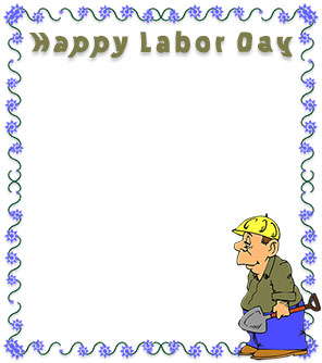 worker Happy Labor Day