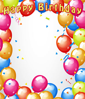 Free Birthday Borders - Happy Birthday Borders