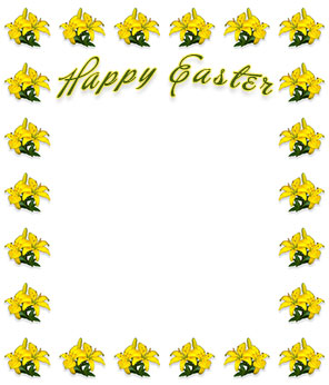 Happy Easter Lilies