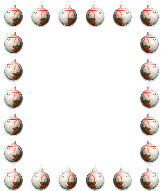 round ornaments