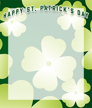 St. Patrick's clover