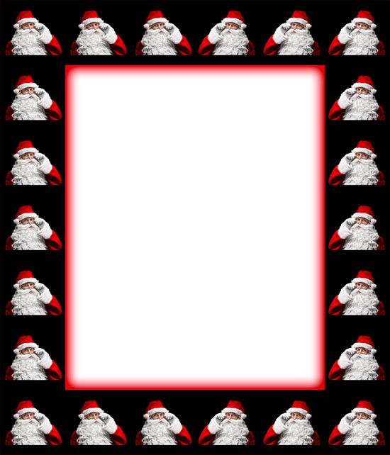 Santa frame