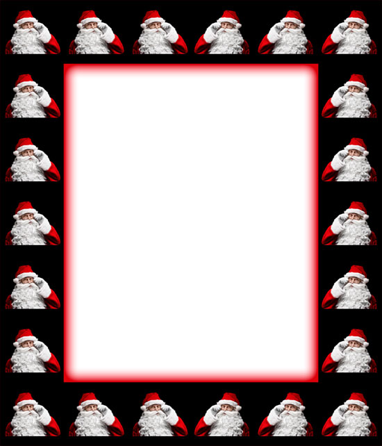 Santa frame